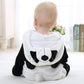 Hooded Flannel Romper Jumpsuit - Panda - Just Kidding Store