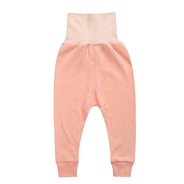 High Waist Sleepwear Set - Kids Pajamas - Peach