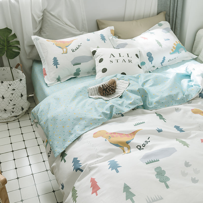 Mini Dino Bedding Set Children Nordic Style Bedding - Just Kidding Store