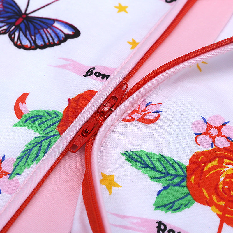 Butterflies Baby Kids Fashion Trendy Romper - Just Kidding Store