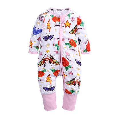 Butterflies Baby Kids Fashion Trendy Romper - Just Kidding Store