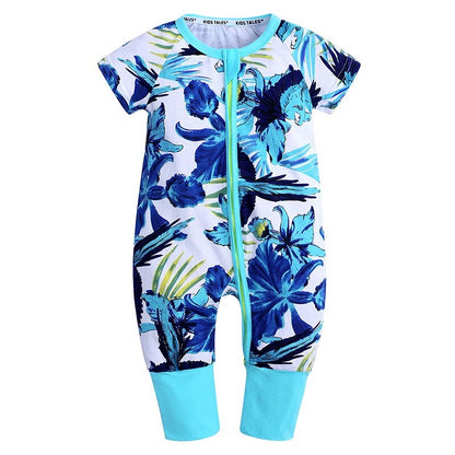 Blue Lily Baby Toddler Fashion Summer Romper - Just Kidding Store