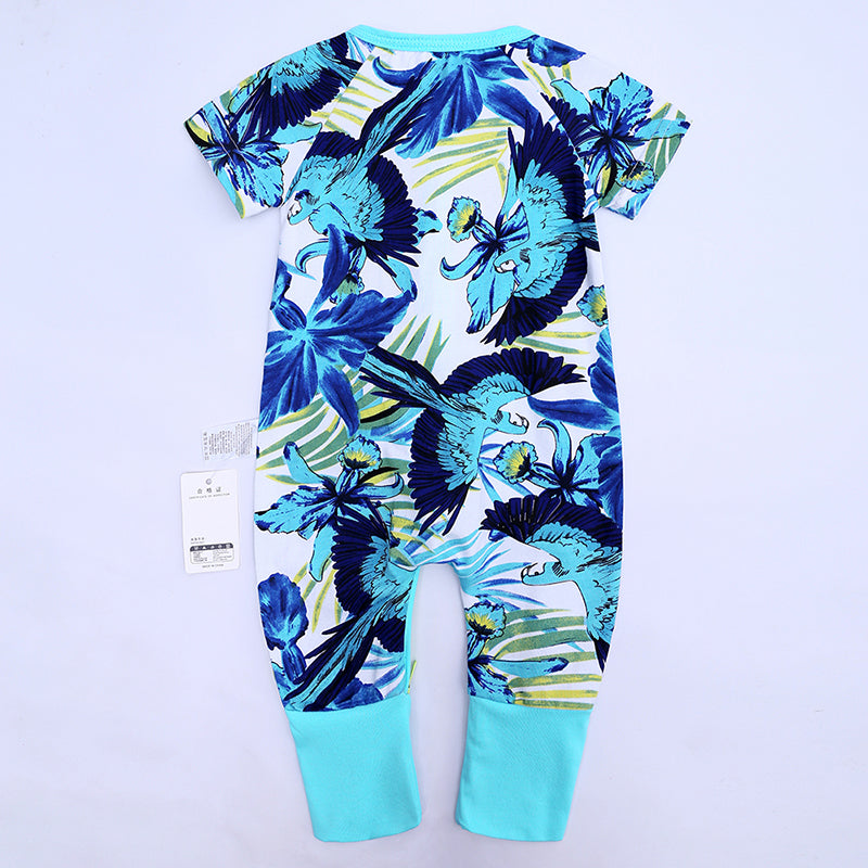 Blue Lily Baby Toddler Fashion Summer Romper - Just Kidding Store