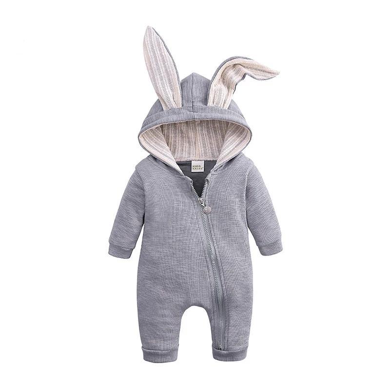 Bunny Ears Romper - Rabbit Kids Toddlers Jumpsuit - Just Kidding Store