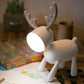 Deer LED Night Light White, Beige Kids Table Lamp - Just Kidding Store
