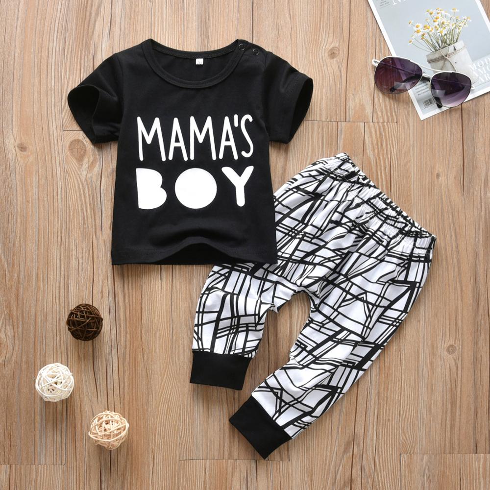 Mama's Boy Pajama Set - Just Kidding Store
