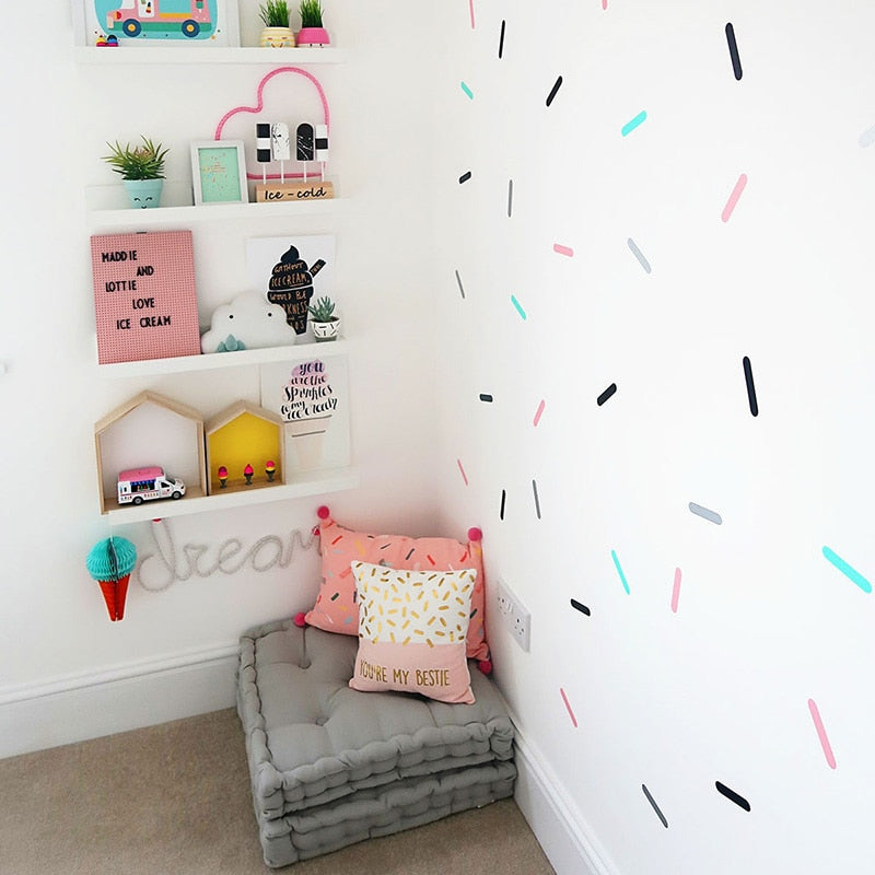 Sprinkles Wall Stickers - Kids Wall Decals - Just Kidding Store