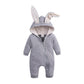 Bunny Ears Romper - Rabbit Kids Toddlers Jumpsuit - Just Kidding Store