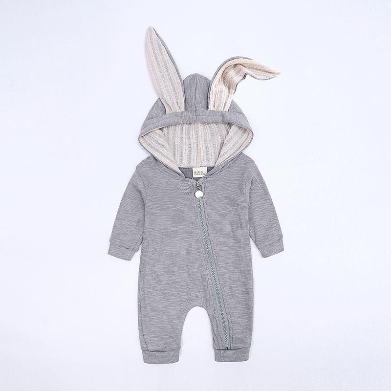 Bunny Ears Romper - Rabbit Kids Toddlers Jumpsuit - Just Kidding Store