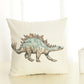 Dinosaur Kids Cushion Cover Dino Pillow Case - Just Kidding Store