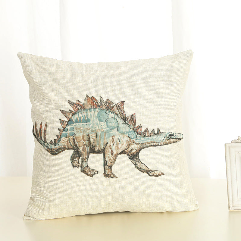 Dinosaur Kids Cushion Cover Dino Pillow Case - Just Kidding Store