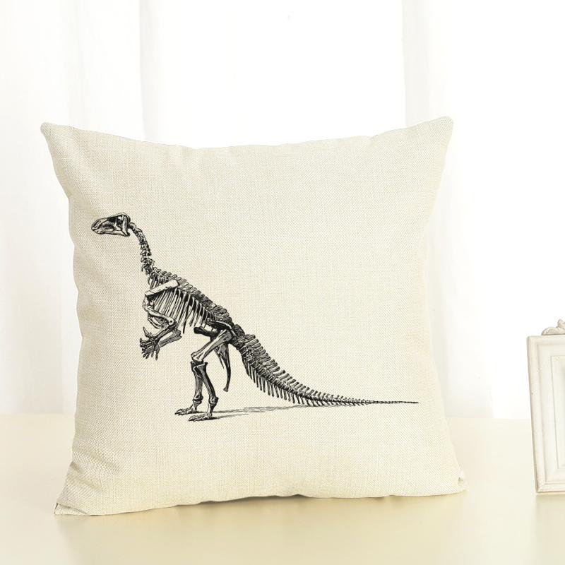 Dinosaur Kids Cushion Cover Dino Pillow Case - Just Kidding Store