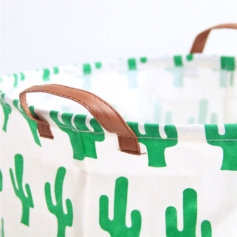 Monochrome Large Toy Storage Hamper Bag Laundry - Just Kidding Store