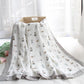 4 Layers Bamboo Fiber Blanket Baby Kids Muslin Wrap - Just Kidding Store