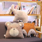 Soft Cushions Elephant Fox Deer Bear Giraffe Rabbit - Just Kidding Store