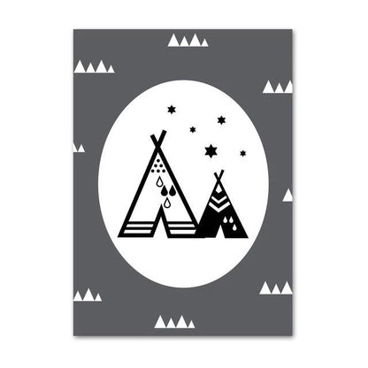Adventure Inspiring Canvas Paintings Nordic Wall Art - Just Kidding Store
