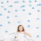Watercolor Clouds Wall Stickers Kids Wall Decals - Just Kidding Store