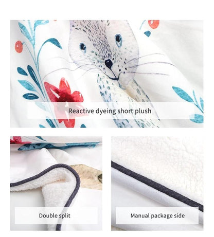 Luxuriously Soft Baby Kids Children Bunny Blanket - Just Kidding Store