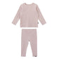 Monochrome Ribbed Sleepwear - Kids Pajamas