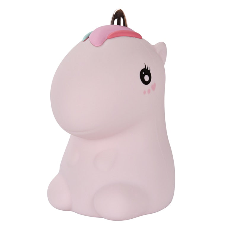 Unicorn Night Light Tap Control Color Changing Lamp - Just Kidding Store