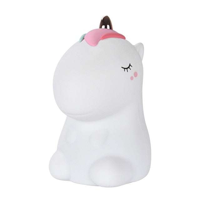 Unicorn Night Light Tap Control Color Changing Lamp - Just Kidding Store
