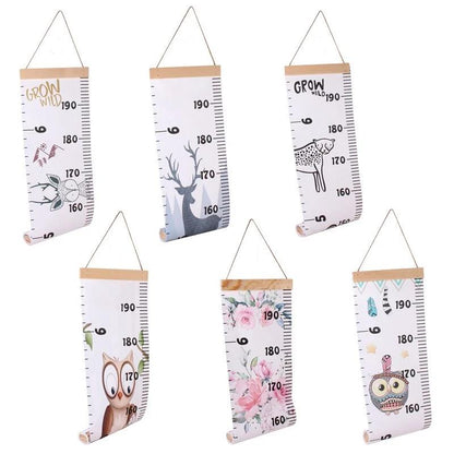 Wall Hanging Growth Chart - Height Measure Ruler - Just Kidding Store