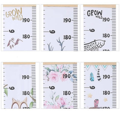 Wall Hanging Growth Chart - Height Measure Ruler - Just Kidding Store