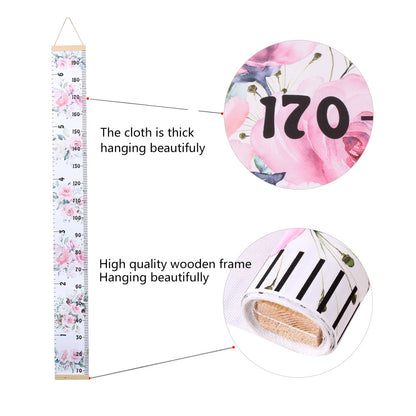 Wall Hanging Growth Chart - Height Measure Ruler - Just Kidding Store