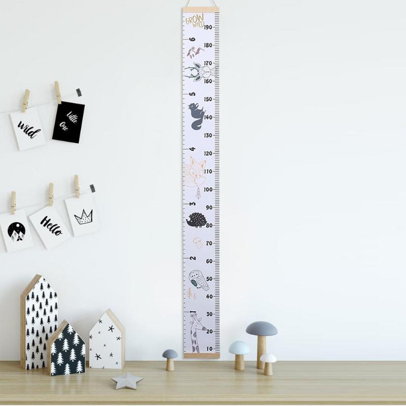 Wall Hanging Growth Chart - Woodland Animals