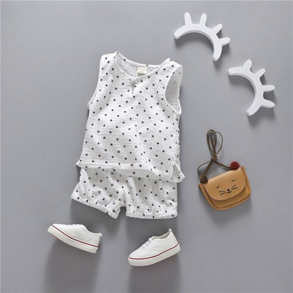 Summer Soft Baby Toddler Kids Cotton Pajamas Set - Just Kidding Store