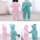 Bunny Rabbit Baby Kids Hooded Winter Romper - Just Kidding Store