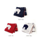 Bear Monthly Milestone Cotton Blanket Navy Red Beige - Just Kidding Store