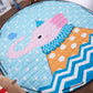 Activity Play Mat - Toy Storage Bag - Pink Elephant - Just Kidding Store