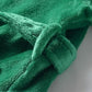 Green Dinosaur Hooded Robe - Dino Dressing Gown