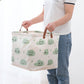 Clouds Cube Canvas Basket -  Toy Storage Box - Just Kidding Store