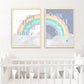 Rainbow Canvas Wall Art  - When It Rains Look For Rainbow - When It's Dark Look For Stars - Just Kidding Store