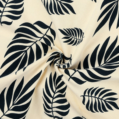 Black Leaves Baby Toddler Kids Summer Romper - Just Kidding Store