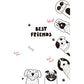 Peeking Dogs Corner Wall Sticker Kids Wall Decals - Just Kidding Store
