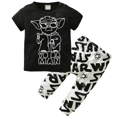 Childrens Yoda Man Pajama Set - Just Kidding Store