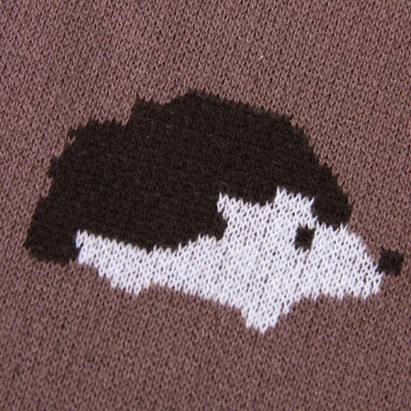 Little Hedgehog Cotton Baby Kids Knitted Blanket - Just Kidding Store