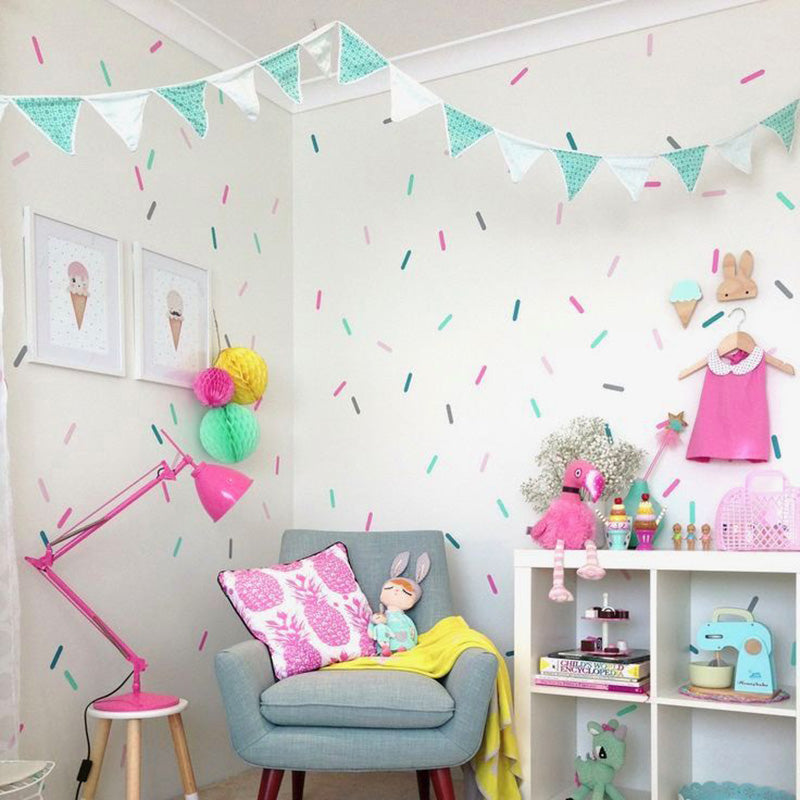 Sprinkles Wall Stickers - Kids Wall Decals - Just Kidding Store