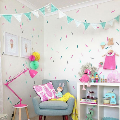 Sprinkles Wall Stickers - Kids Wall Decals - Just Kidding Store