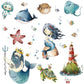 Under The Sea Nursery Bedroom Wall Stickers - Just Kidding Store 