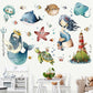 Under The Sea Nursery Bedroom Wall Stickers - Just Kidding Store 