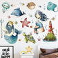 Under The Sea Nursery Bedroom Wall Stickers - Just Kidding Store 