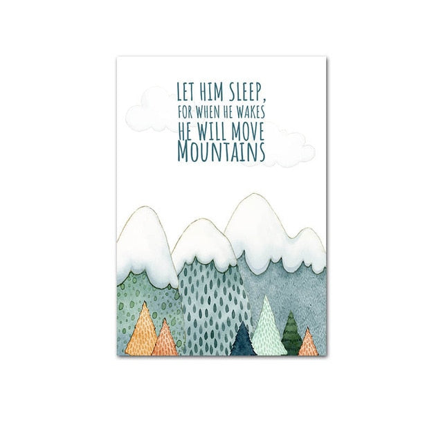 Let Him Sleep For When He Wakes He Will Move Mountains - Just Kidding Store