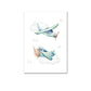 Up, Up And Away Watercolor Canvas Painting Wall Art - Just Kidding Store