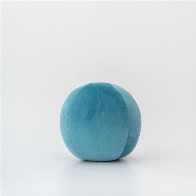 Ball Velvet Cushion - Round Pillow - Just Kidding Store