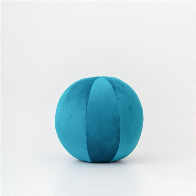 Ball Velvet Cushion - Round Pillow - Just Kidding Store
