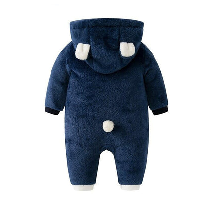 White Bear Baby Toddler Kids Warm Winter Romper - Just Kidding Store